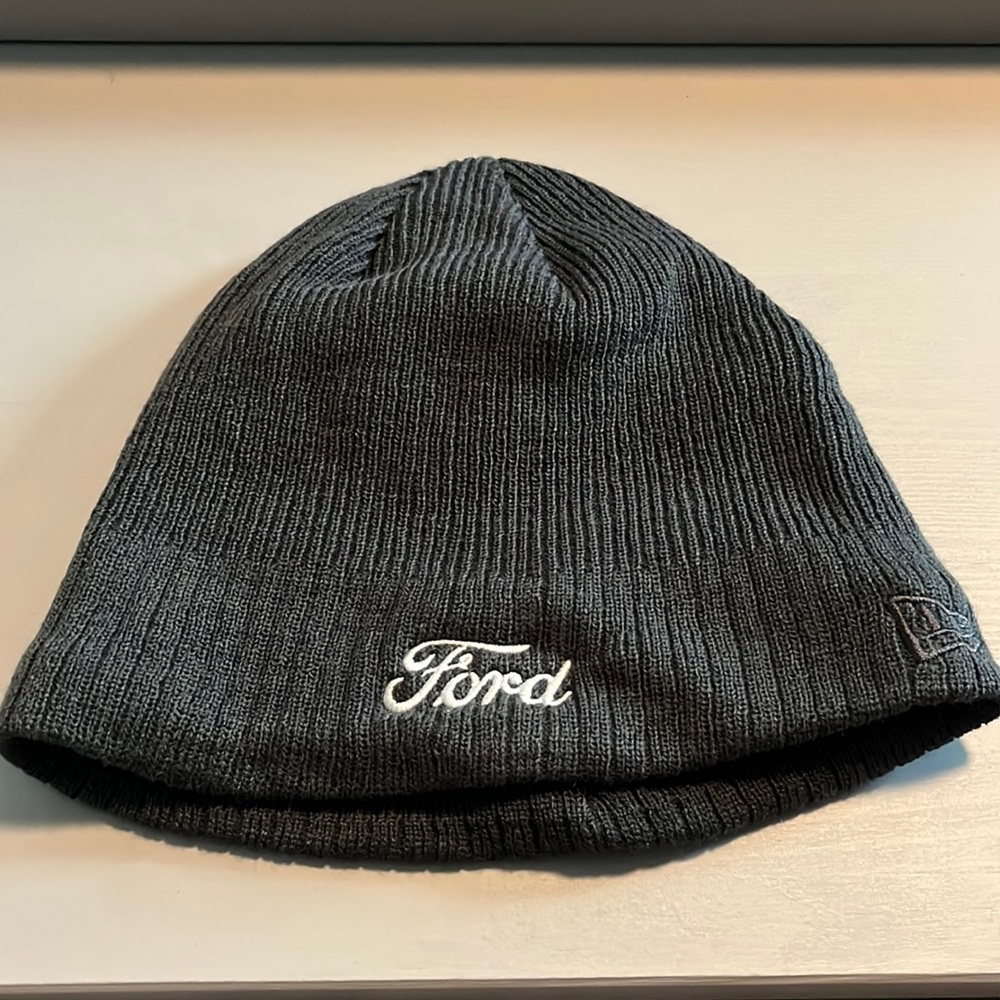 Ford - Grey Ford Beenie Cap